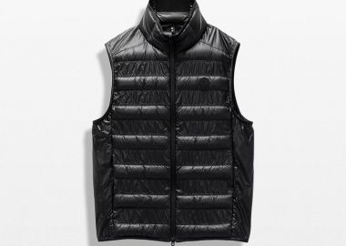 MONCLER Ανδρικό Μαύρο Lautaret Vest In Black  - MONCLER - 